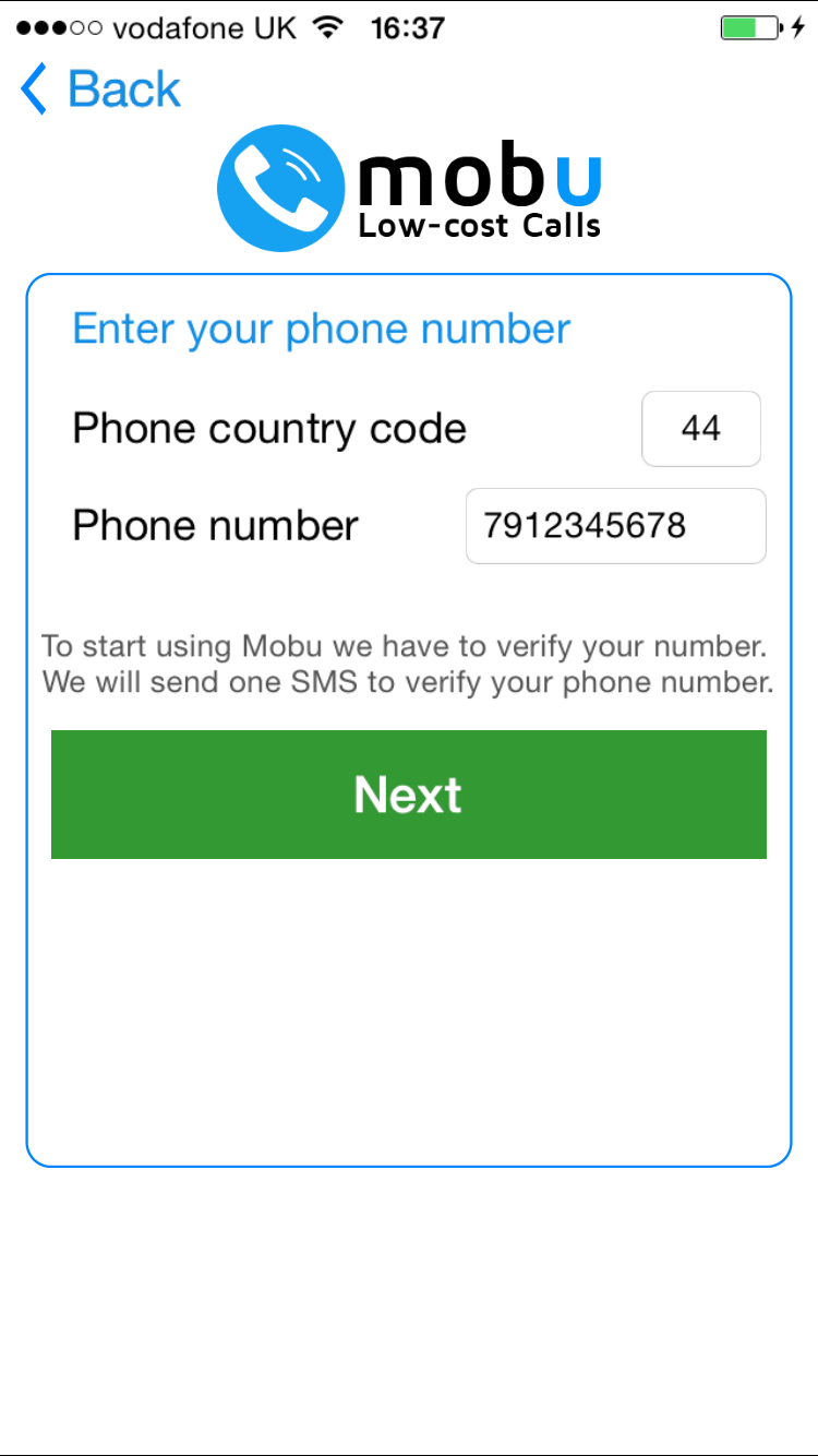 sms verification 1